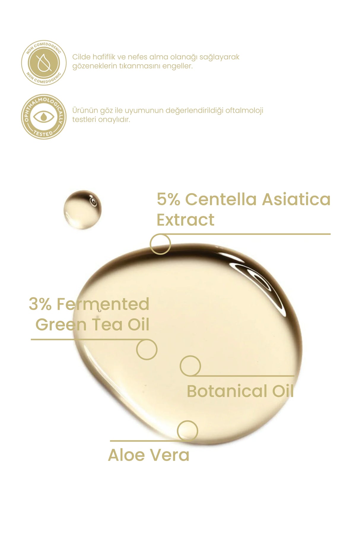 Yüz Ve Makyaj Temizleme Yağı 400ml - Nemlendirici, Sebum Dengeleyici, Cleansing Oil Vegan (%5 Cica)