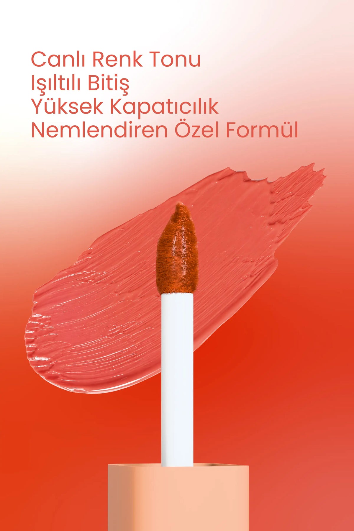Lumi Peach Tint 5ml – Sıcak Şeftali Tonu Nemlendirici Allık Ruj Göz Farı (Su Bazlı)