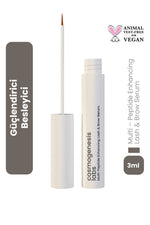 Kaş Kirpik Güçlendirici Serum 3ml – Su Bazlı Besleyici Dolgunlaştırıcı Vegan (%1 Biotin - %1 Peptit)