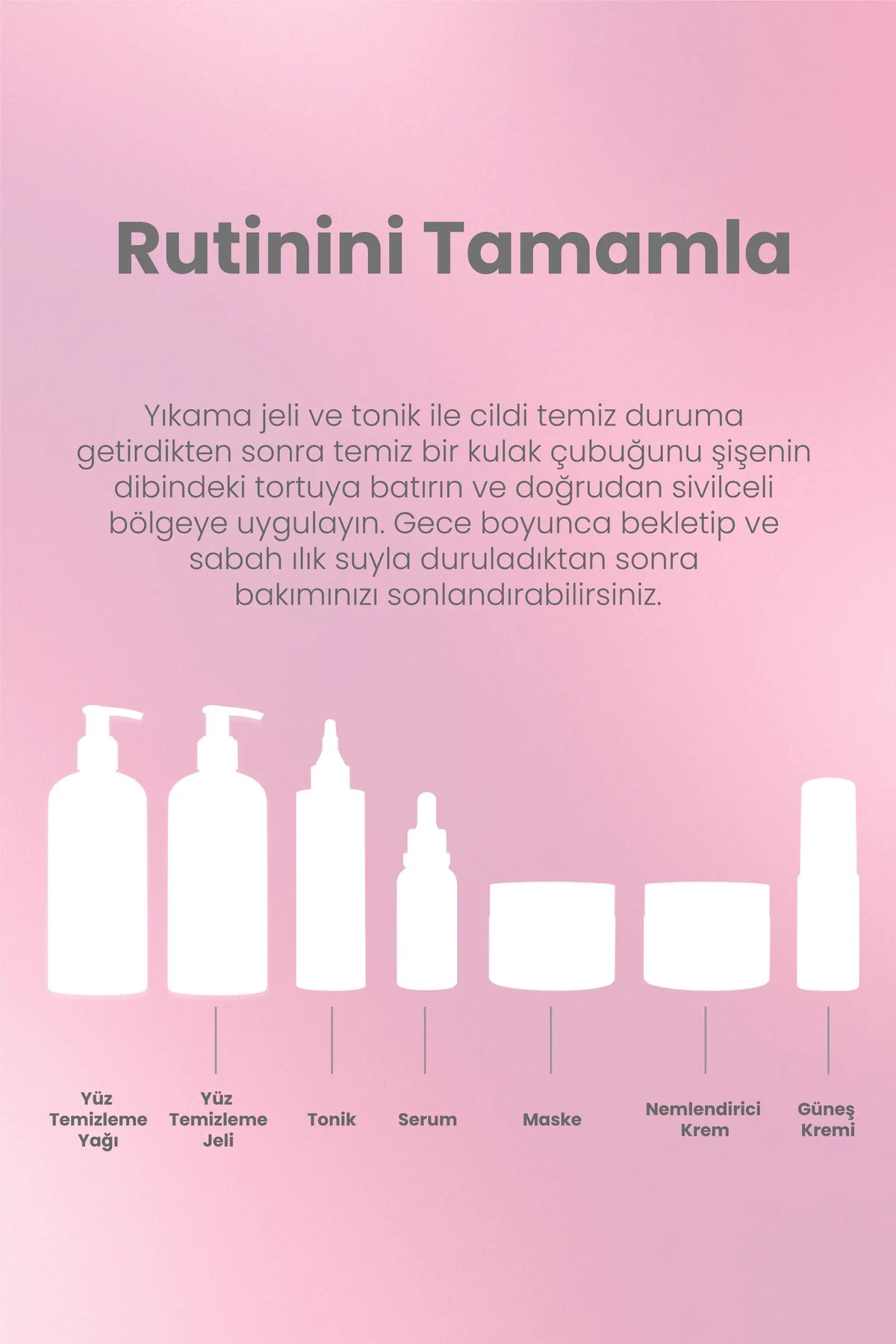 Akne Önleyici Kurutucu Losyon 30ml – Yatıştırıcı Siyah Nokta Azaltıcı Vegan (%5 Kalamin - Yeşil Çay)
