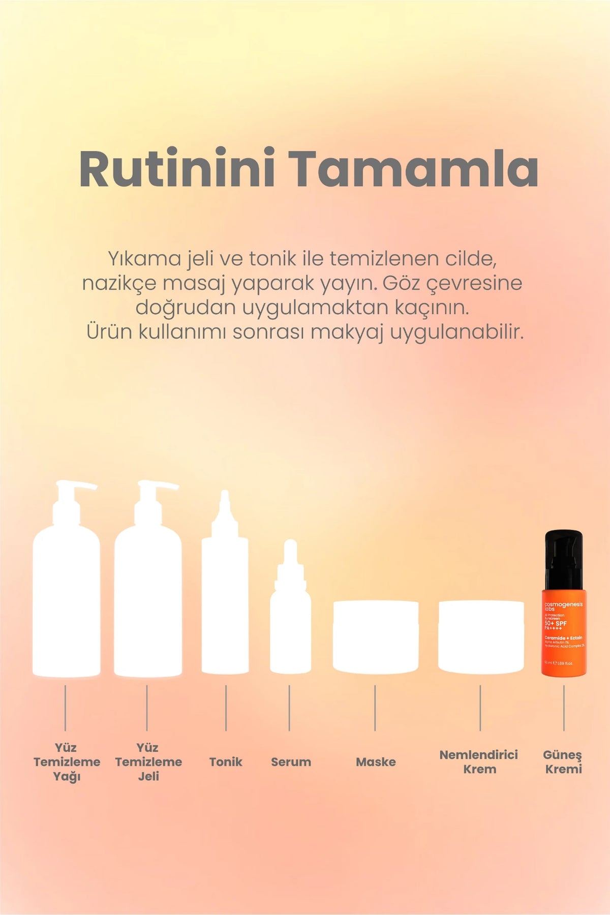 Yüz Güneş Kremi 50ml - Su Bazlı Spf 50 Ultra Koruyucu Leke Karşıtı Nemlendirici Vegan (Tüm Cilt Tipleri)