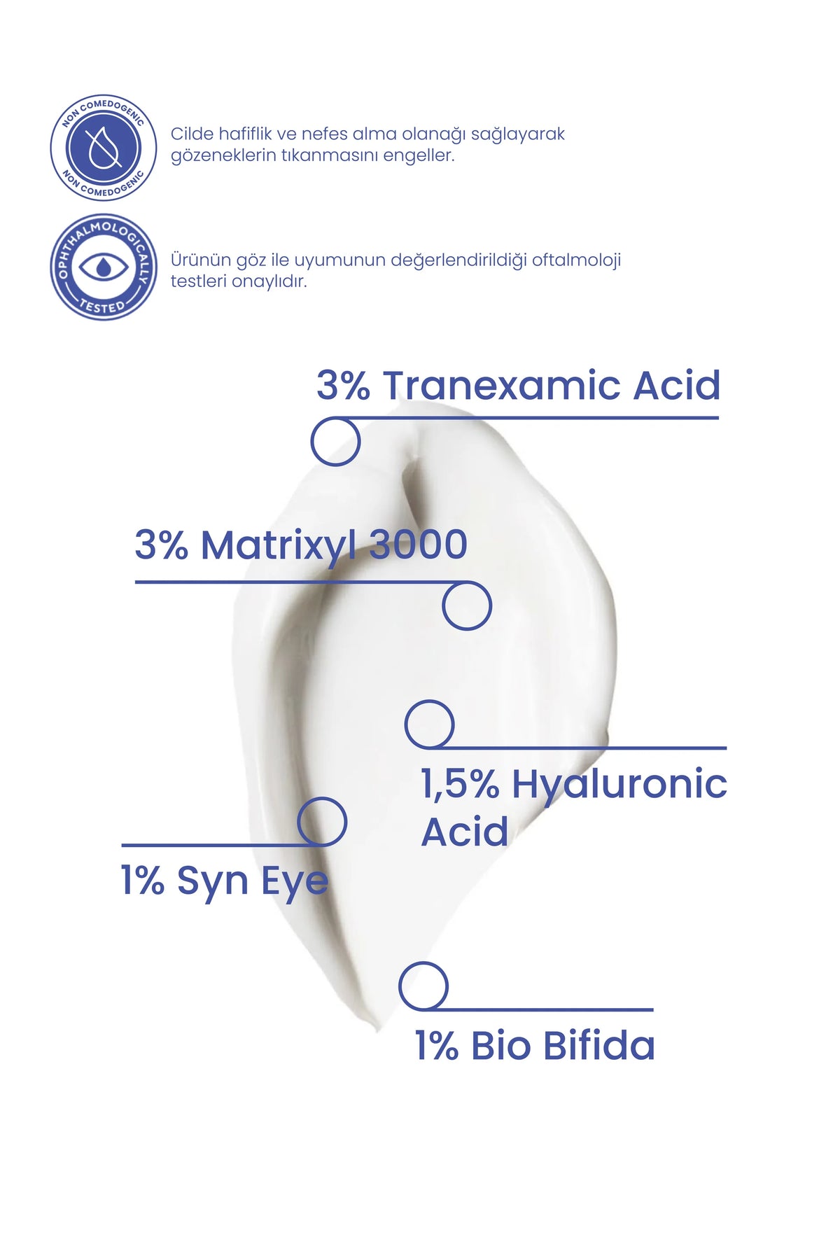Göz Altı Aydınlatıcı Krem 20ml - Koyu Halka Ve Şişlik Karşıtı Nemlendirici Vegan (Tranexamc Acid)