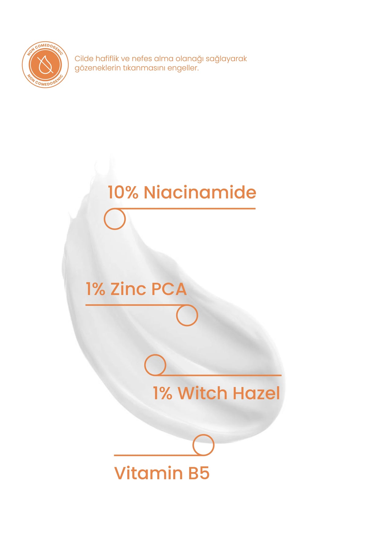 Gözenek Sıkılaştırıcı %10 Niacinamide Krem Maske 50ml – Durulanan Siyah Nokta Karşıtı Vegan