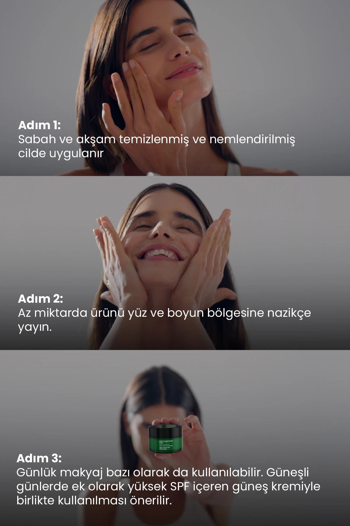 Ton Eşitleyici Tiger Grass Cica Krem 15ml - Bariyer Onarıcı Nemlendirici SPF 15 Koruma Vegan