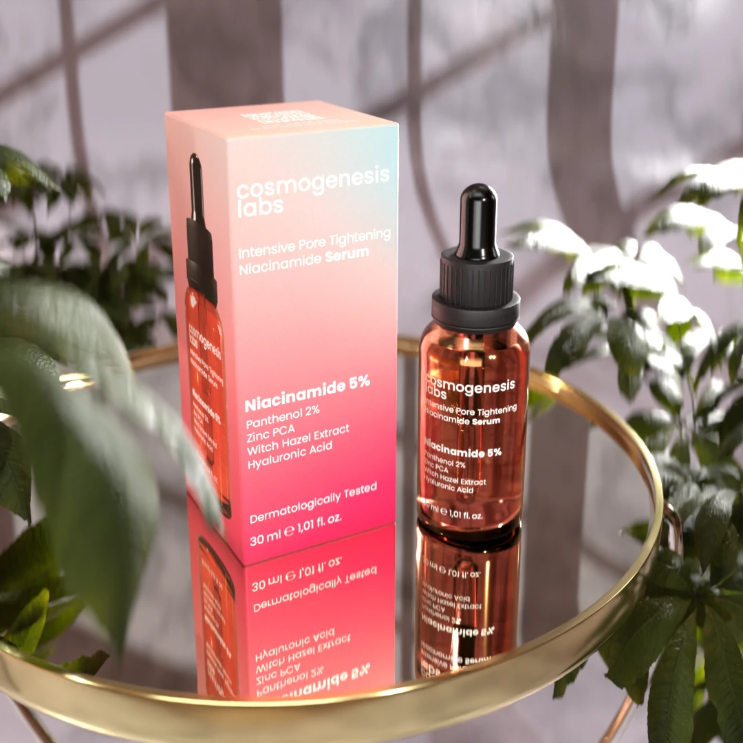 Niacinamide Serum 30ml - Siyah Nokta Karşıtı, Gözenek Sıkılaştırıcı Vegan (%5 Niasinamid))