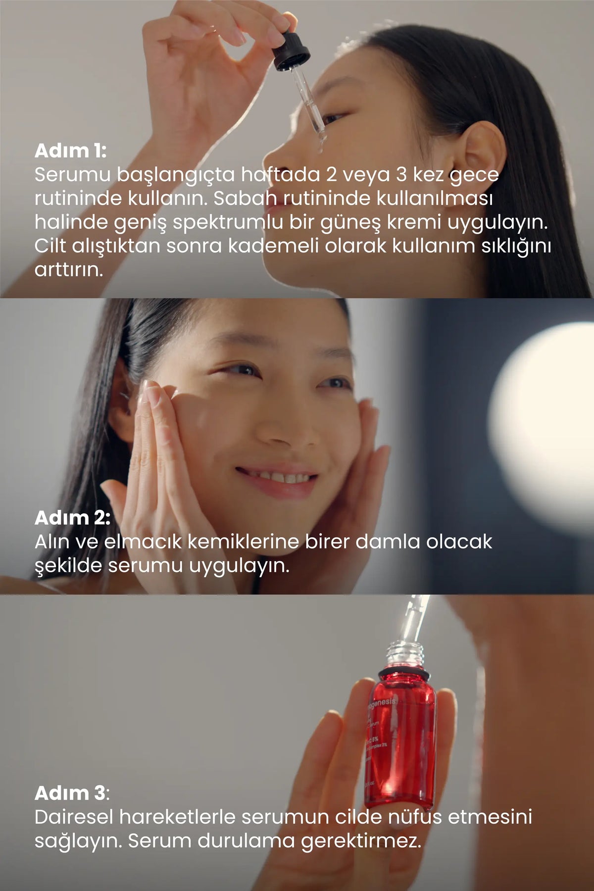 C Vitamini Serum 30ml – Aydınlatıcı, Pürüzsüzleştirici, Ince Çizgi Azaltıcı Vegan (%5 Vitamin C)