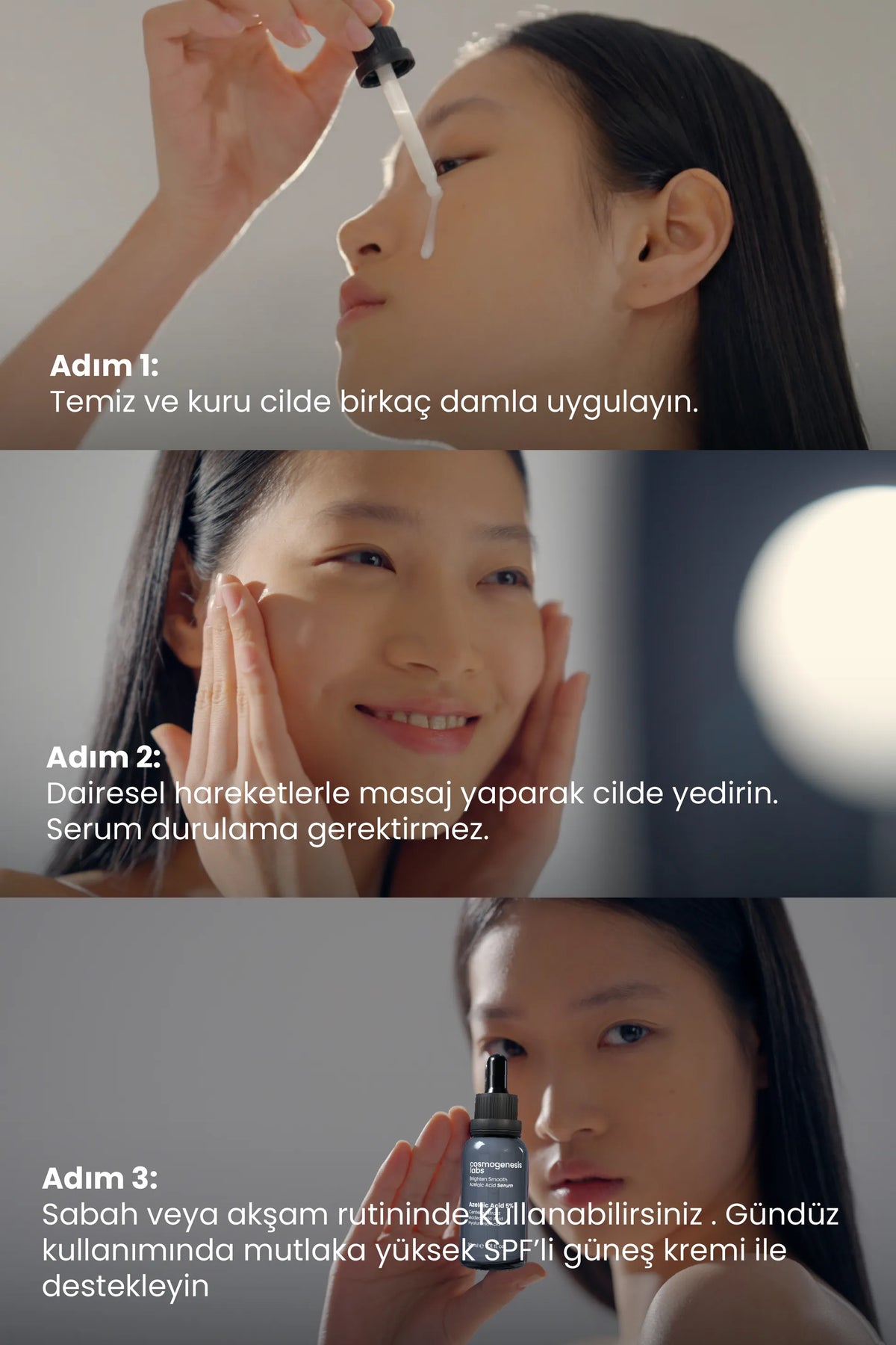 Azelaik Asit Serum 30ml - Leke Karşıtı, Yatıştırıcı, Pürüzsüzleştirici Vegan (%5 Azelaic Acid)