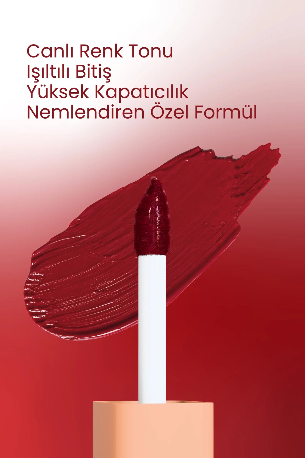 Lumi Ruby Tint 5 ml – Yoğun Yakut Kırmızısı Tonu Nemlendirici Allık Ruj Göz Farı (Su Bazlı)