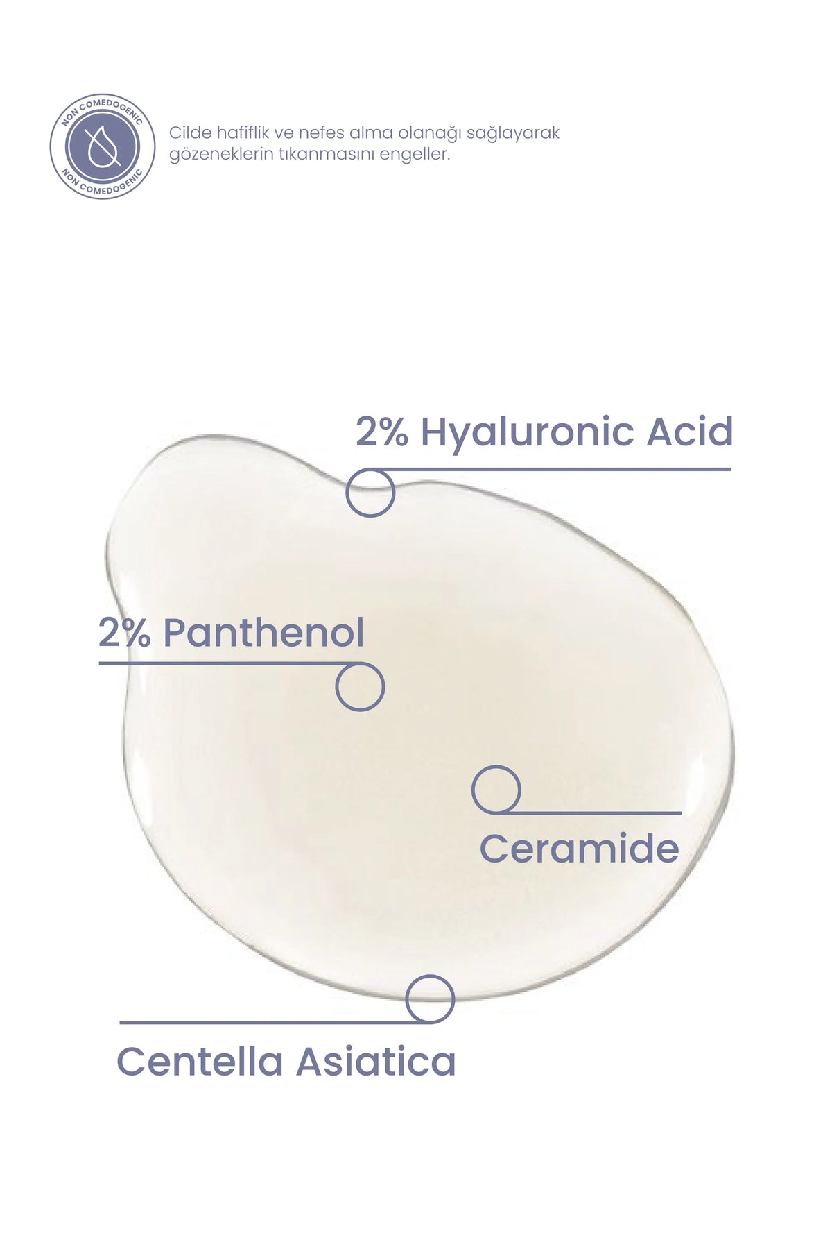 Hyaluronik Asit Serum 30ml - Yoğun Nemlendirici Kırışıklık Karşıtı Vegan (%2 Hyaluronik Asit)