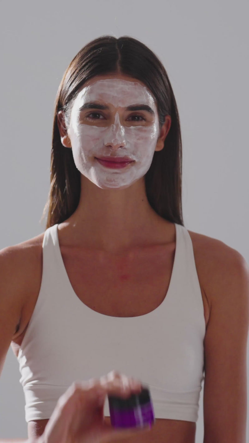 Retinol Krem Maske 50ml - %0.3 Vitamin A İçeren Durulanan Canlandırıcı Kırışıklık Karşıtı Vegan
